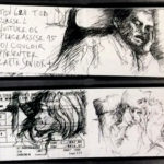 CROQUIS VOYAGE SUR BILLETS DE TRAIN